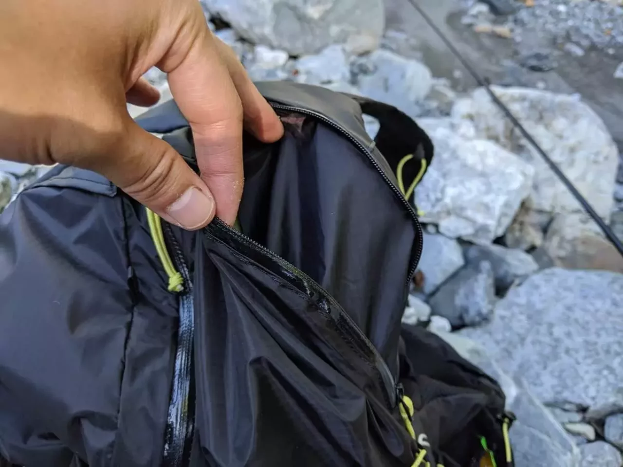 テラノバ レーサー20プロの外付けポケット