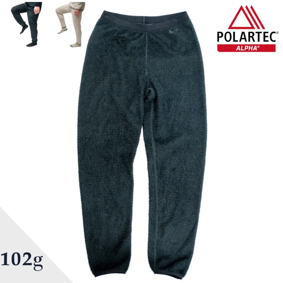 山旅旅 POLARTEC アルファダイレクト90 ULタイツ(アクティブインサレーション/テント泊用パジャマ/化繊パンツ/登山用タイツ)