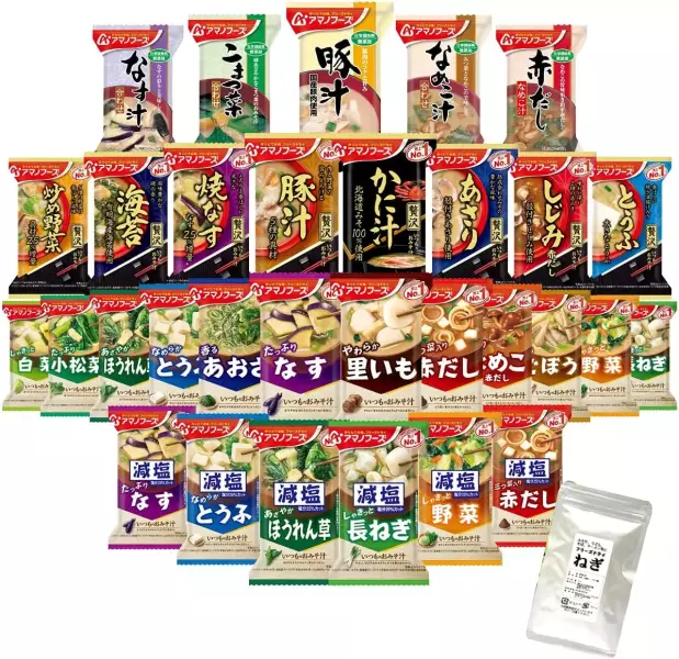 4位:アマノフーズフリーズドライ味噌汁