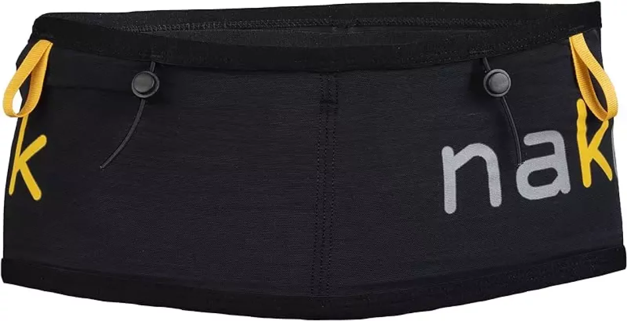 軽量且つ収納力に優れたウエストバッグ『ネイキッド ランニングバンド』