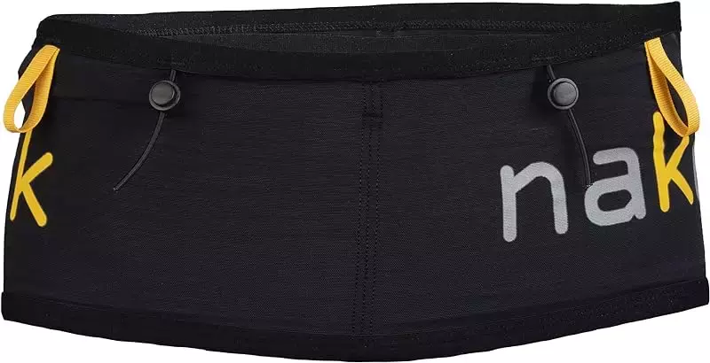 軽量且つ収納力に優れたウエストバッグ『ネイキッド ランニングバンド』