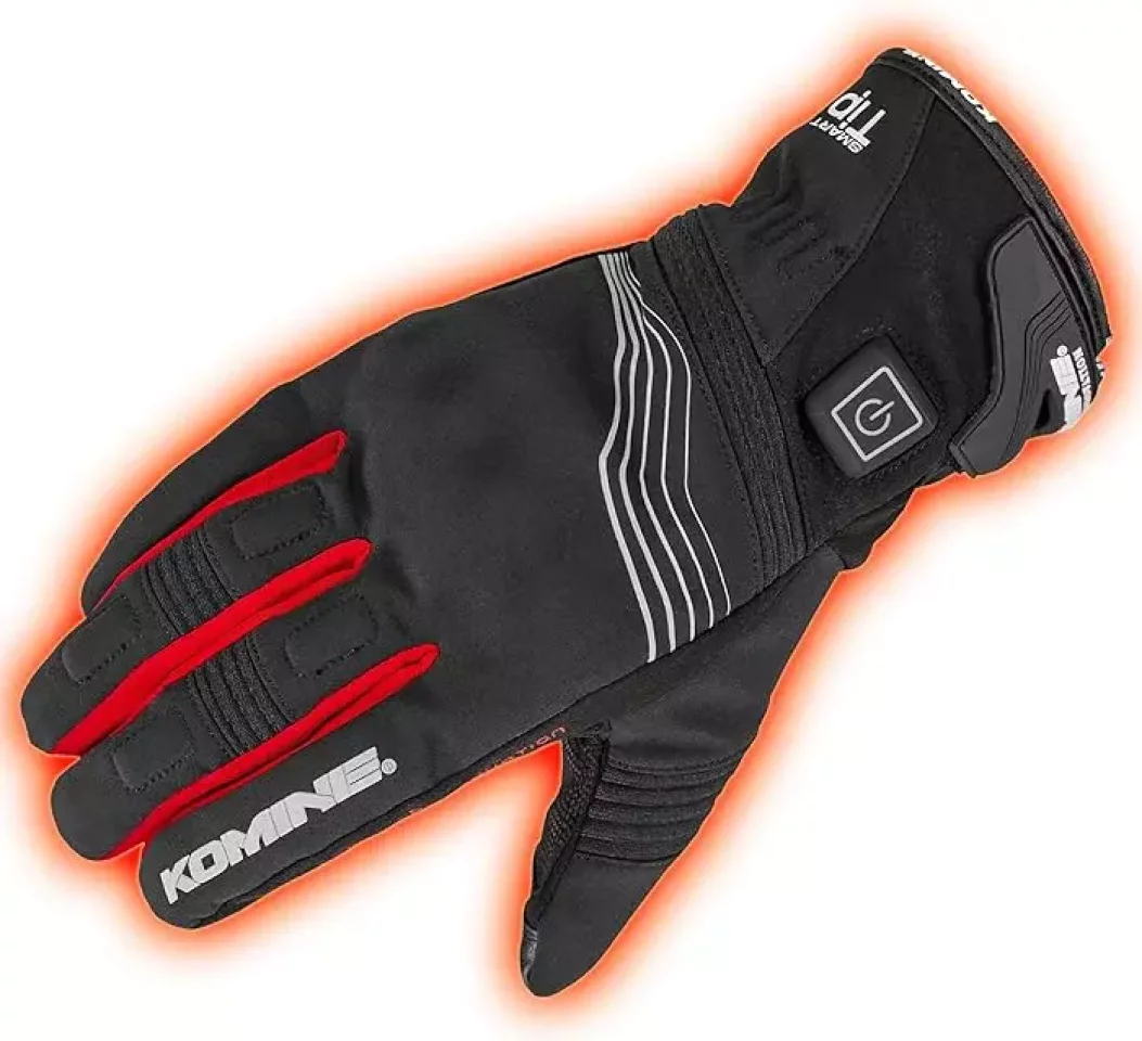 軽量且つ防水、防寒性能をもつコミネ プロテクトエレクトリックグローブ