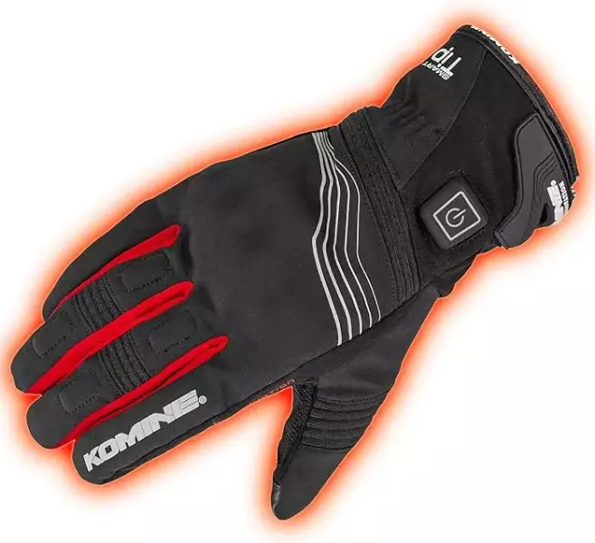 軽量且つ防水、防寒性能をもつコミネ プロテクトエレクトリックグローブ