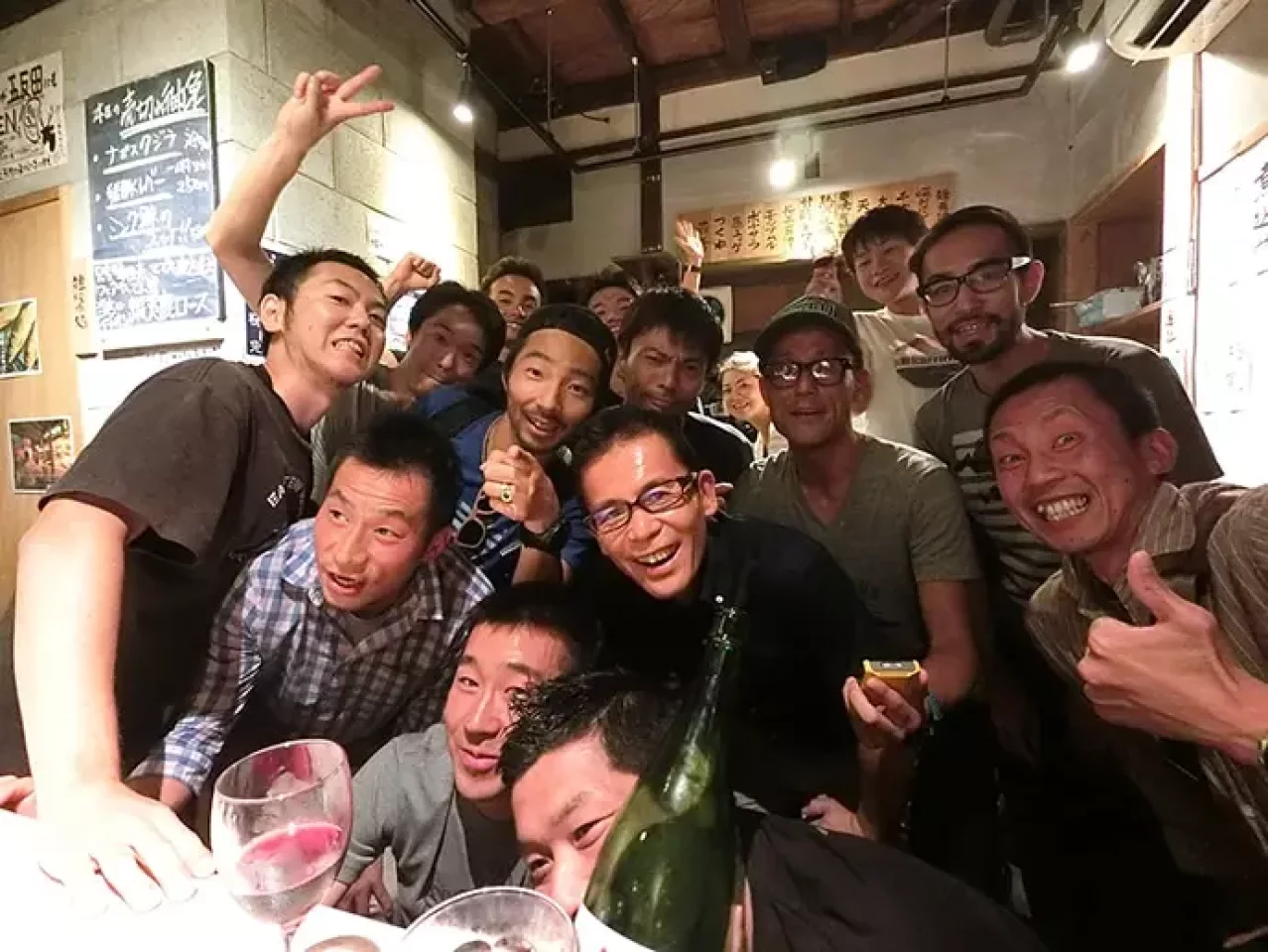 カシオFR100で撮影したトレラン仲間との写真