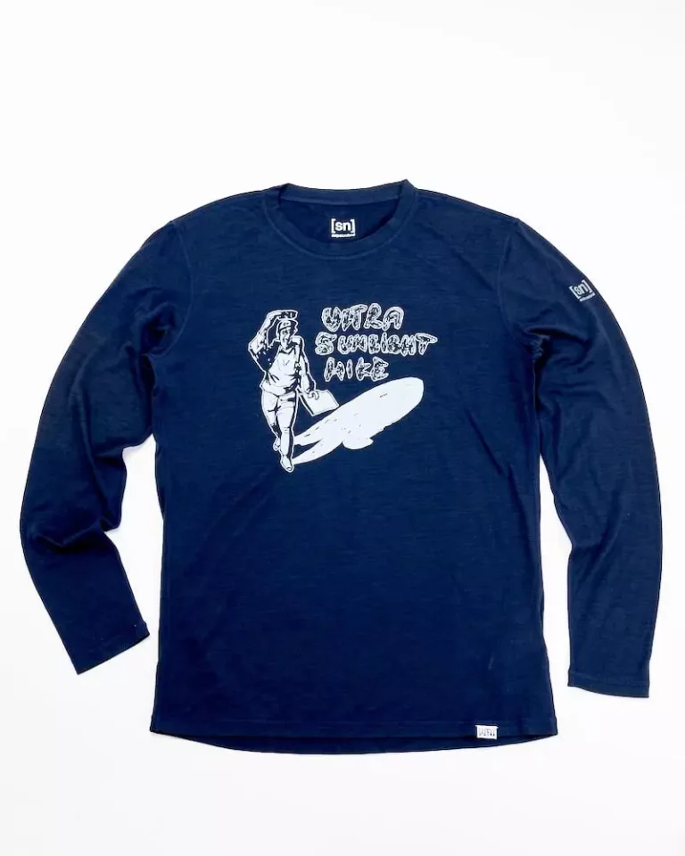 秋 登山 紅葉
速乾メリノウールロングスリーブシャツ/山旅