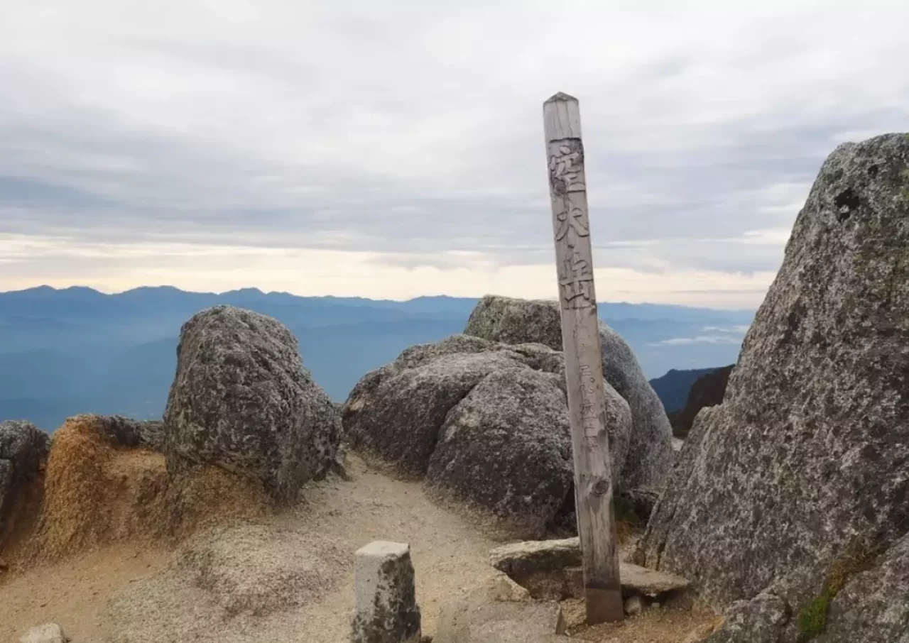 空木岳山頂