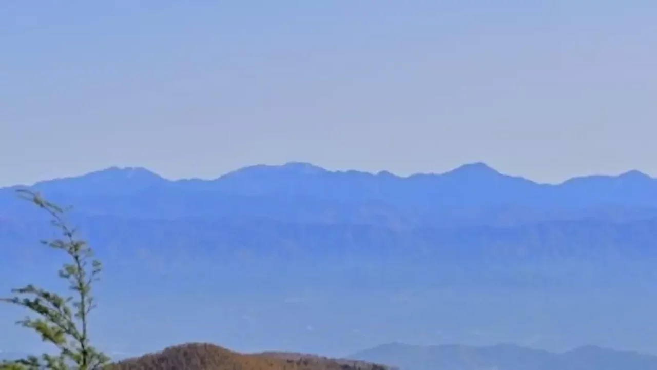 恵那山神坂峠ルートからの眺望