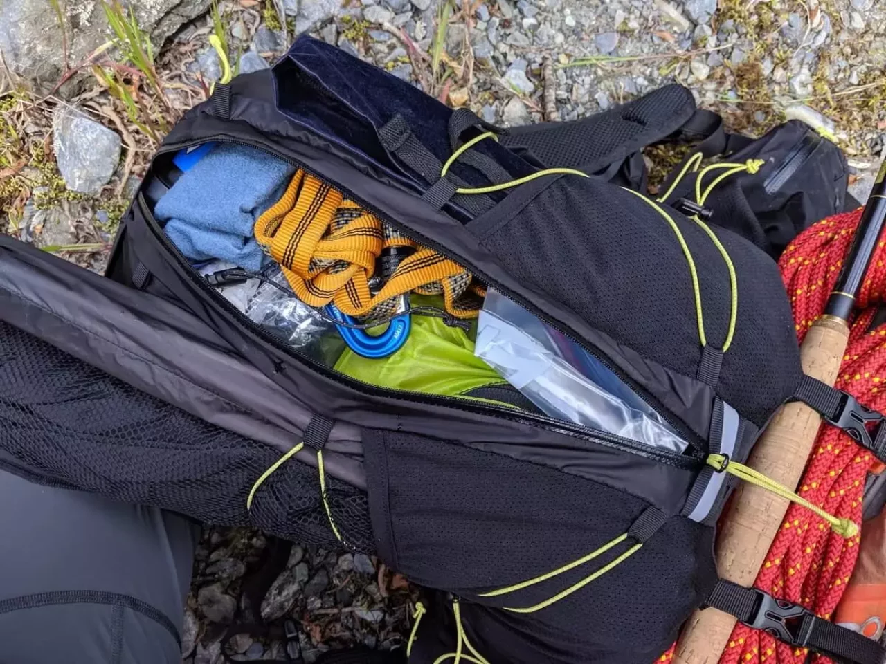 テラノバ レーサー20プロのメインコンパートメント