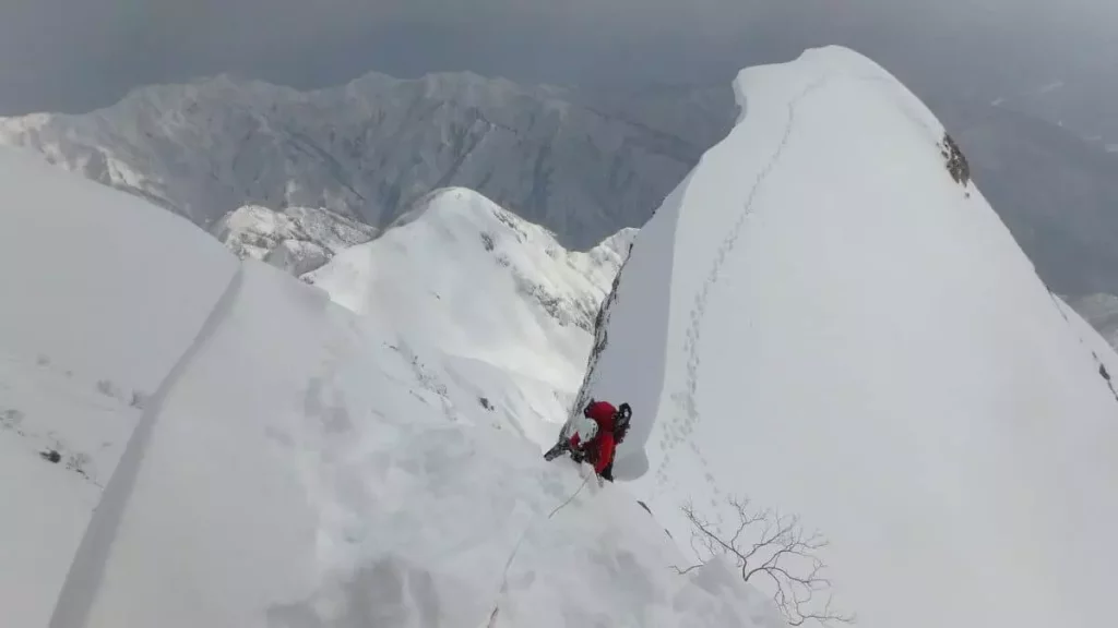 厳冬期の登山