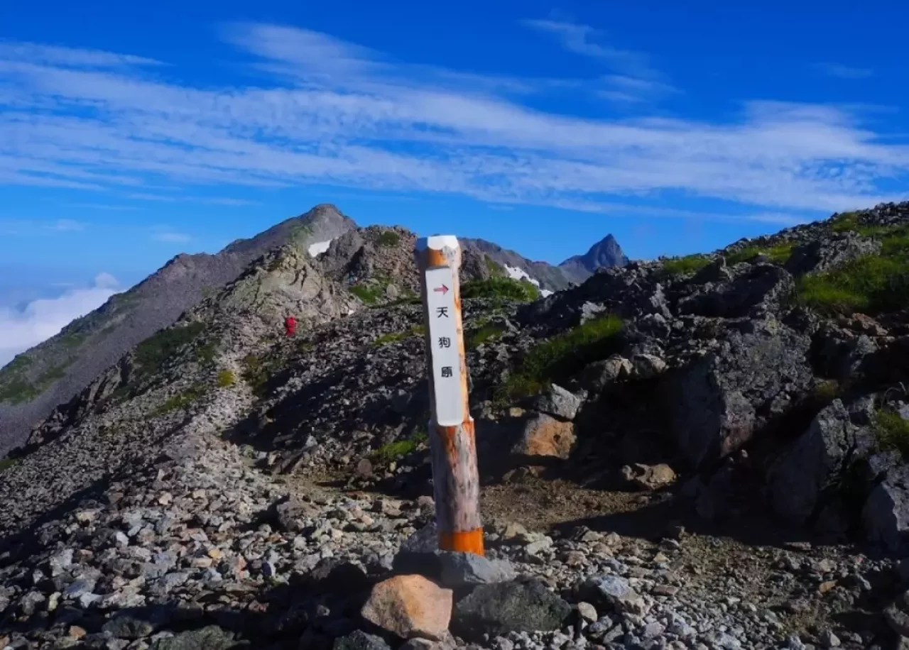 天狗原から槍沢ロッジ