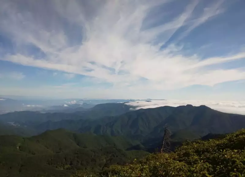 三宝荒神山の展望