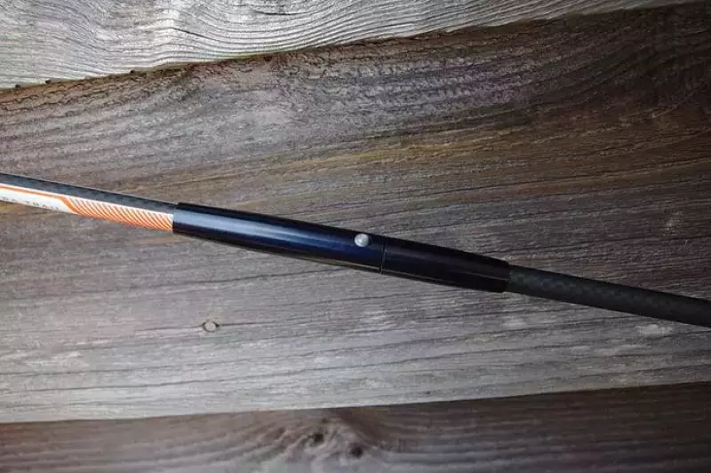 トレッキングポール『グイデッティ PLUME』のジョイント部分