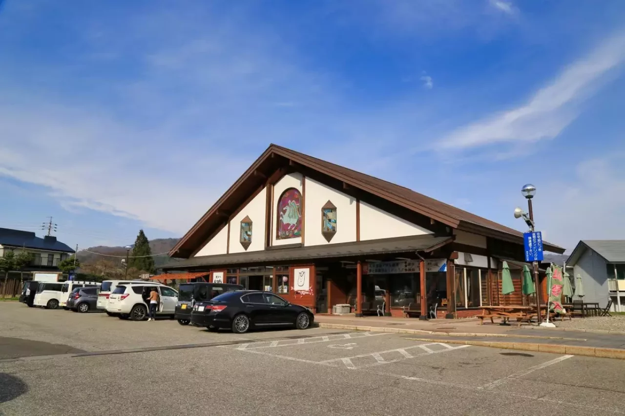 道の駅白馬の建物
