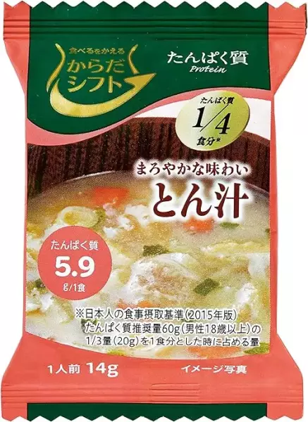 3位:からだシフトのタンパク質とん汁