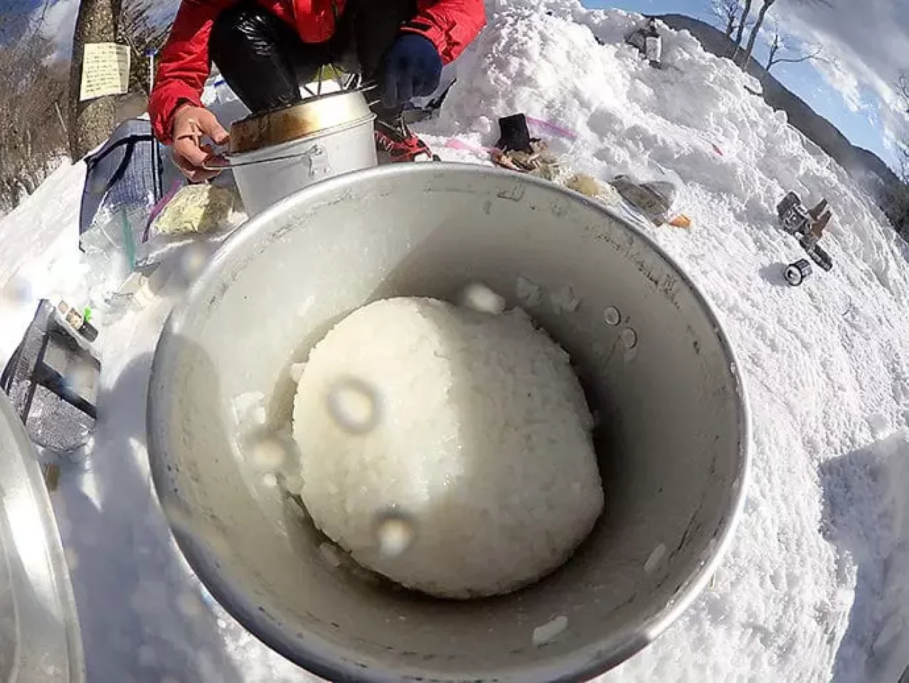 赤城山キャンプ場で楽しむもつ鍋