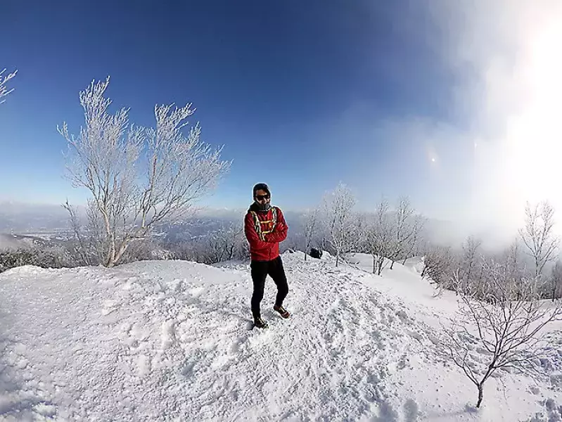 ドライに保てたレイヤリング