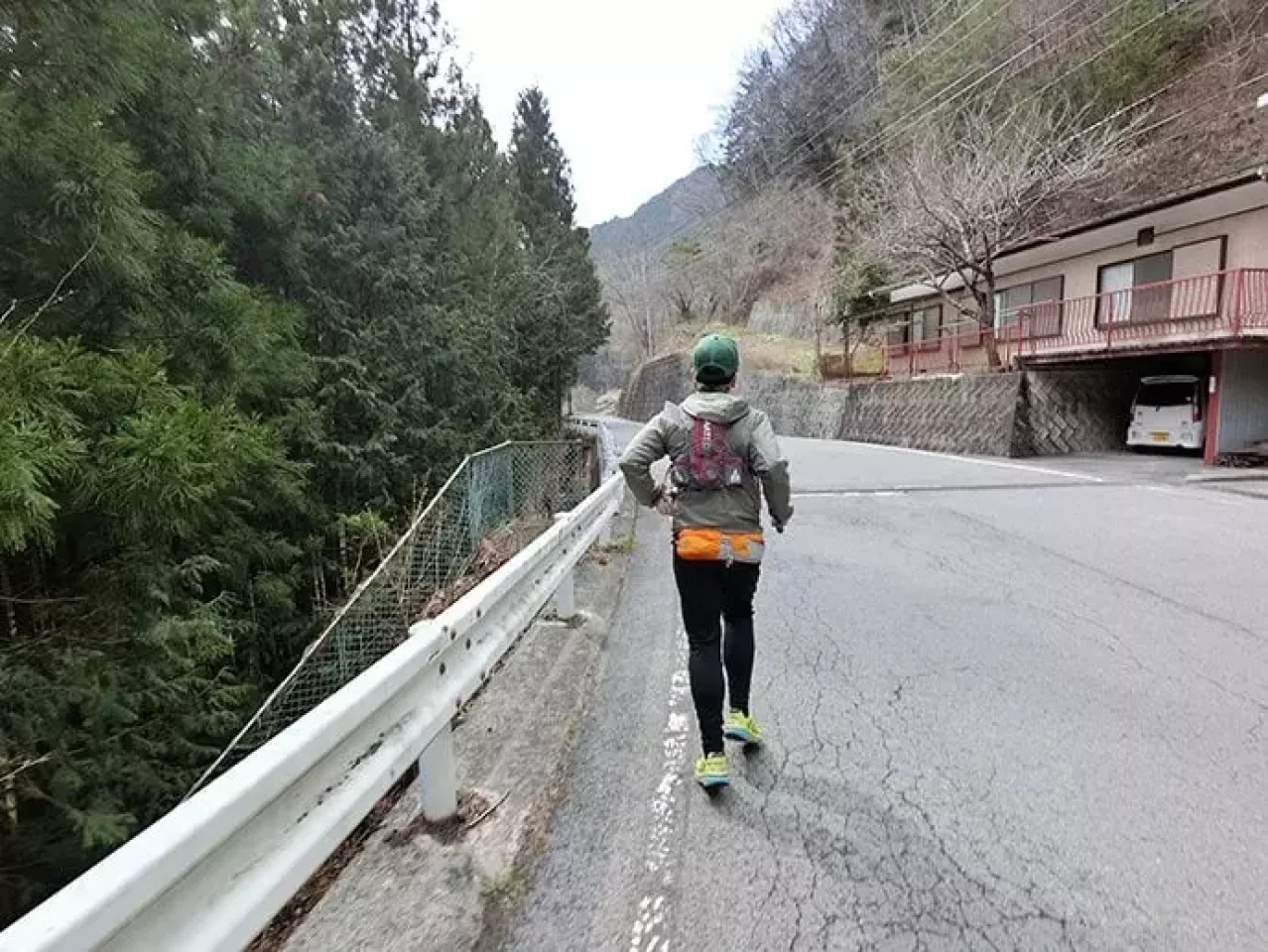 テンカラポイントへラン開始