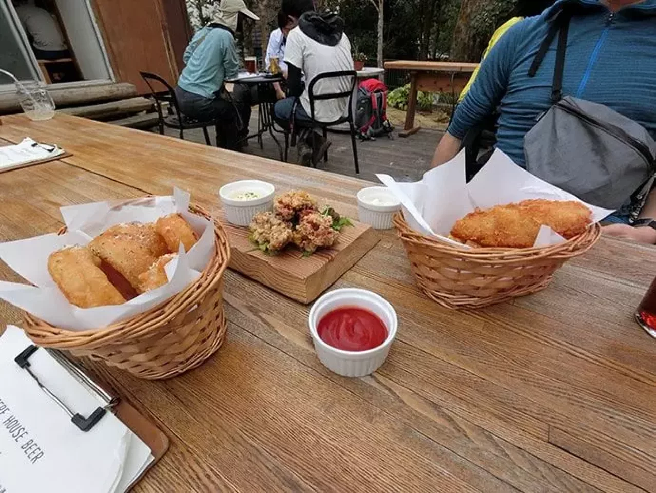 奥多摩駅前のIPA