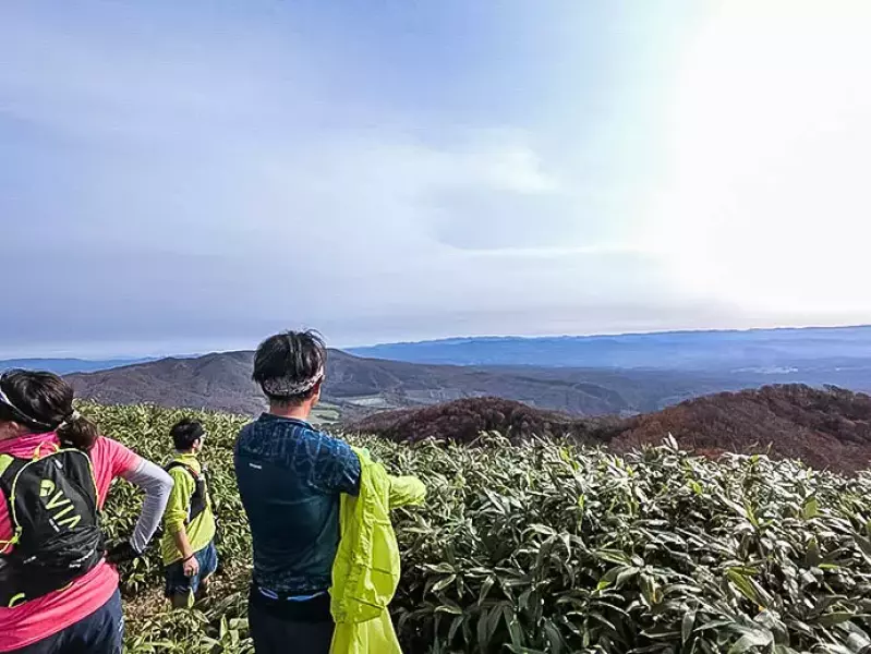七時雨山の北峰