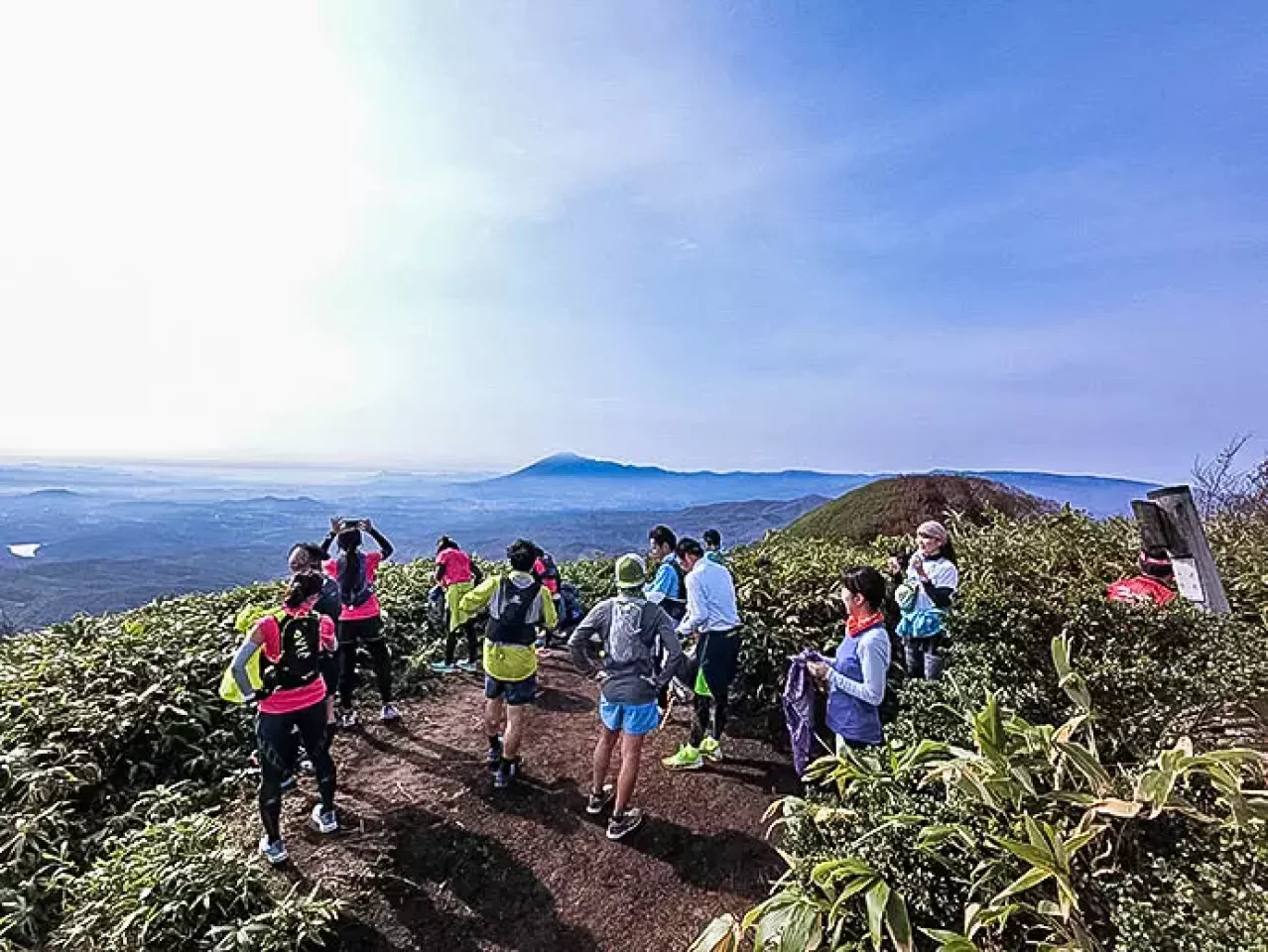 七時雨山の北峰