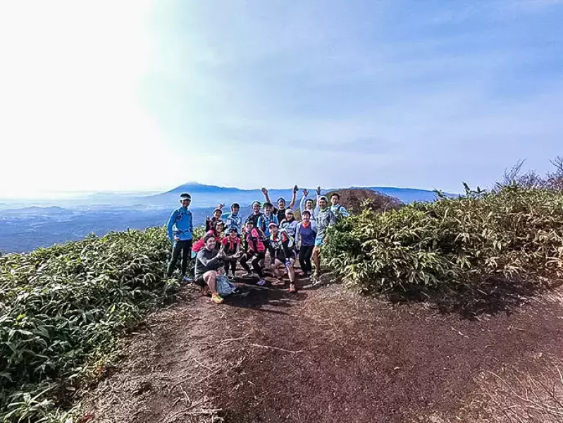 七時雨山の北峰