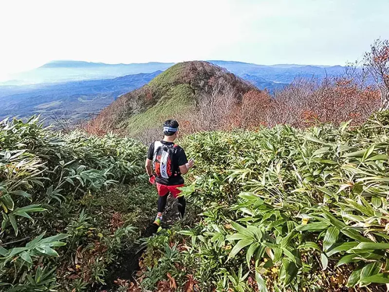 七時雨山の南峰