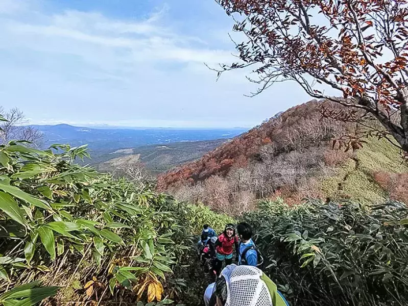 七時雨山の南峰