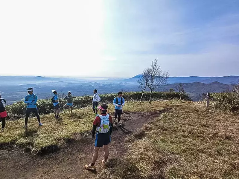 七時雨山の南峰