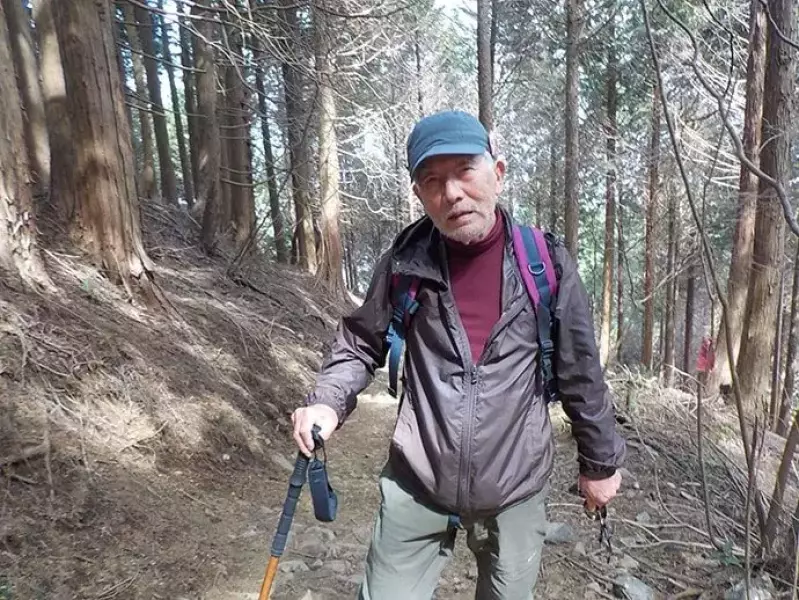 陽気なハイカーさん