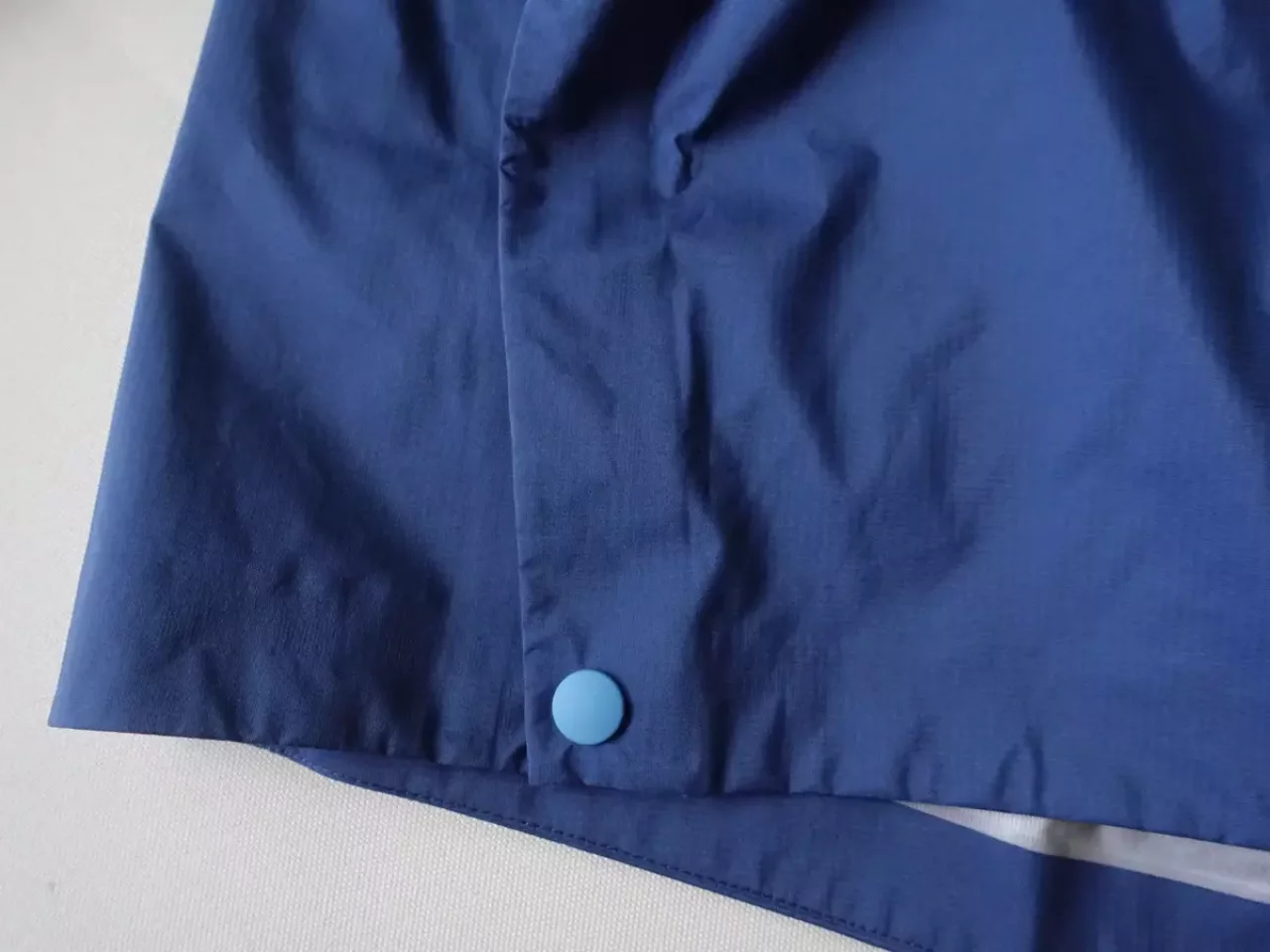 スナップボタン レイヤリング レインジャケット パタゴニア ストーム・レーサー・ジャケット