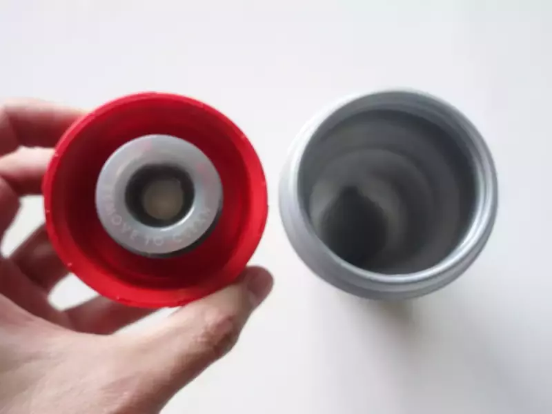 ボトル本体にはキャメルバック独自のポリプロピレンと加工