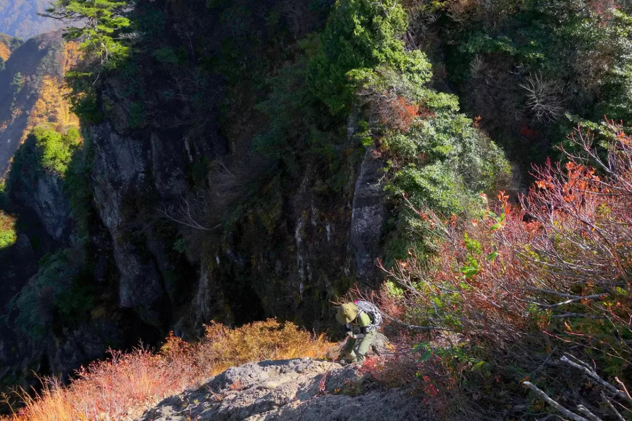 八海山 紅葉 登山