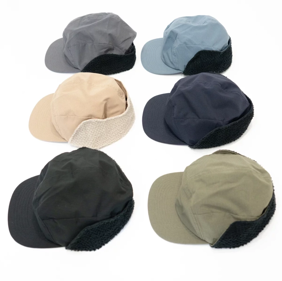 耳を温めながら、蒸れを逃す冬山キャップ「山旅 POLARTEC アルファダイレクト90 Earmuff Cap」