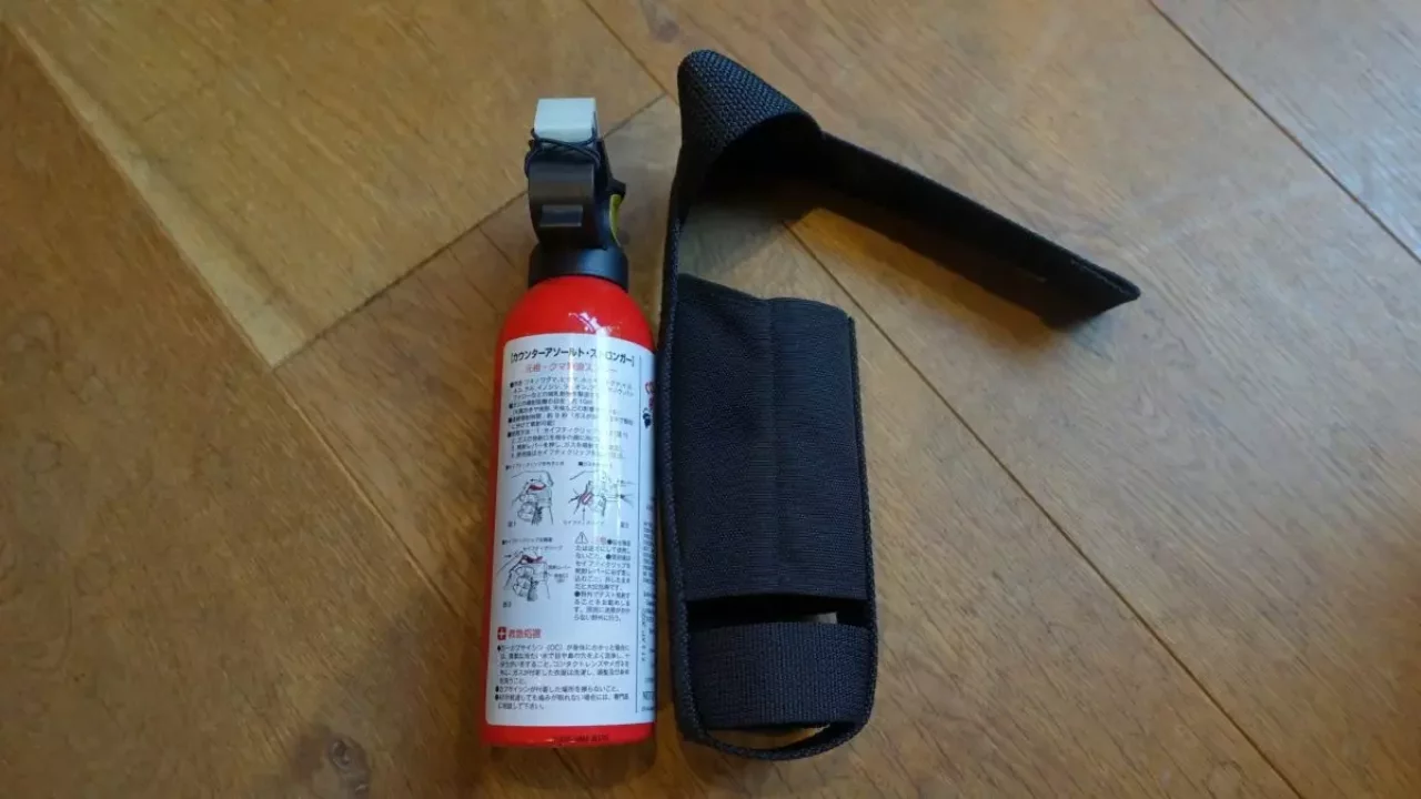 カウンターアソールトの熊よけスプレー