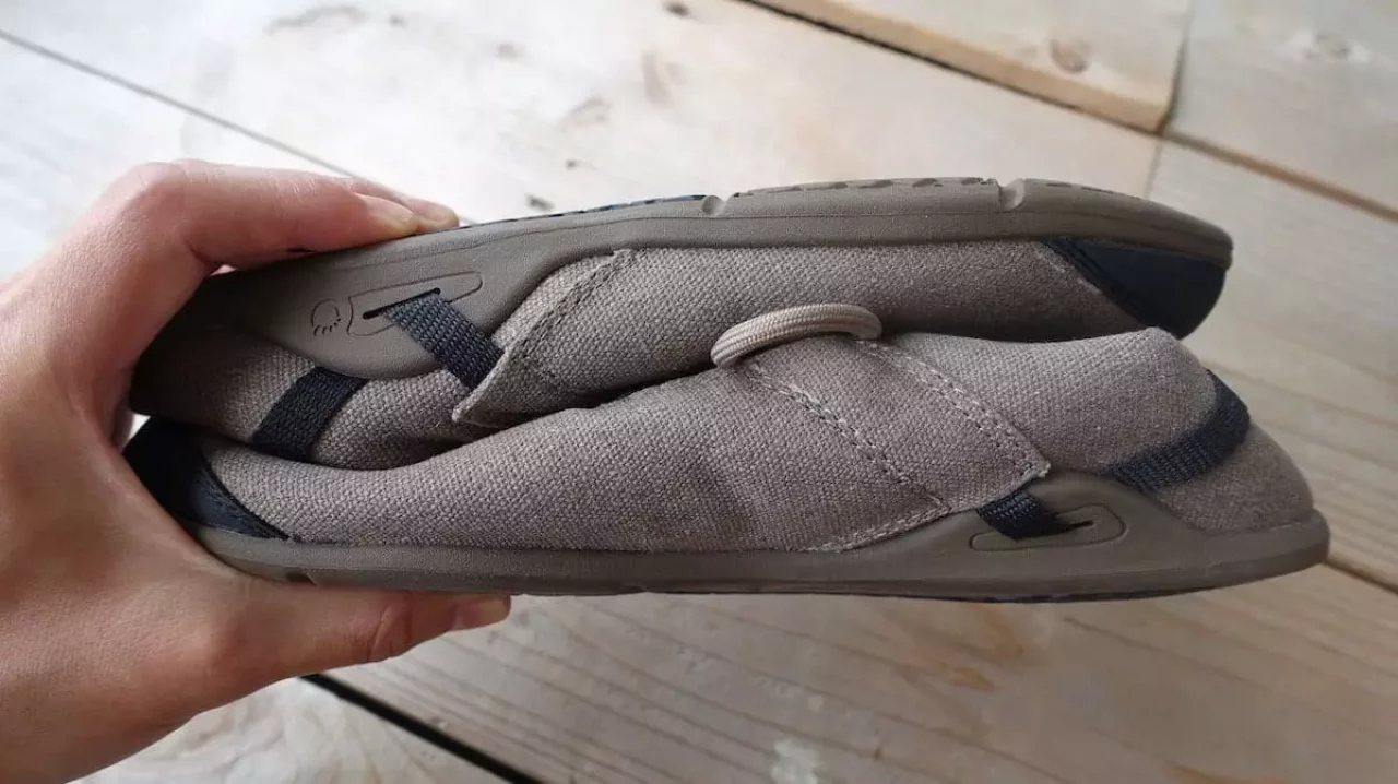 ゼロシューズ ハナのコンパクト性