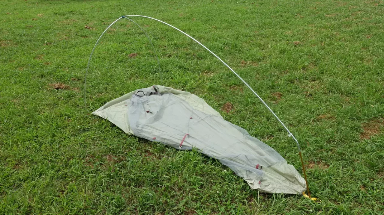 フライクリークHV UL1の設営方法1