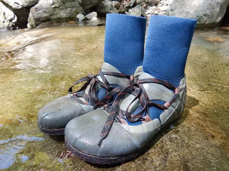 沢登りの魅力 モンベル サワーシューズ