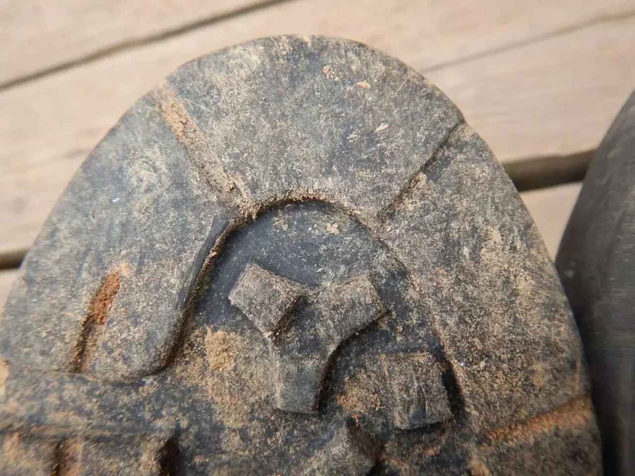 モンベル クラッグステッパー クライミングゾーン採用のソールパターン