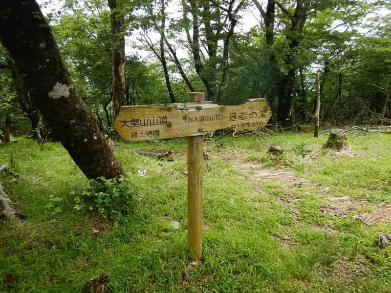 畦ヶ丸 登山 加入道山 山頂