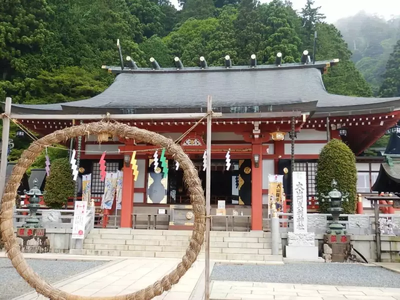 大山 阿夫利神社 登山