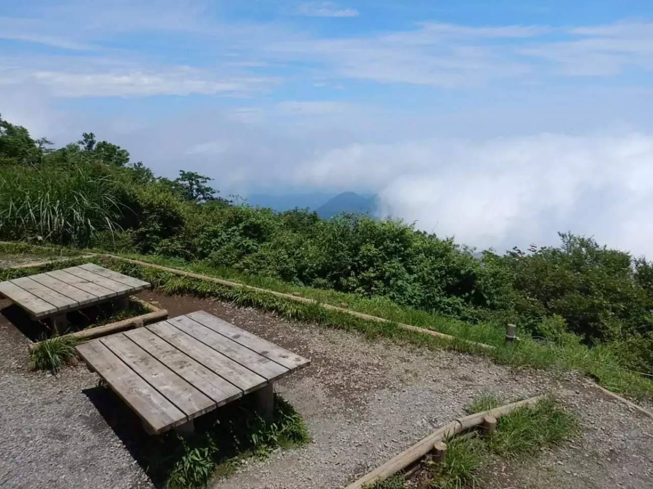 大山 眺望 登山