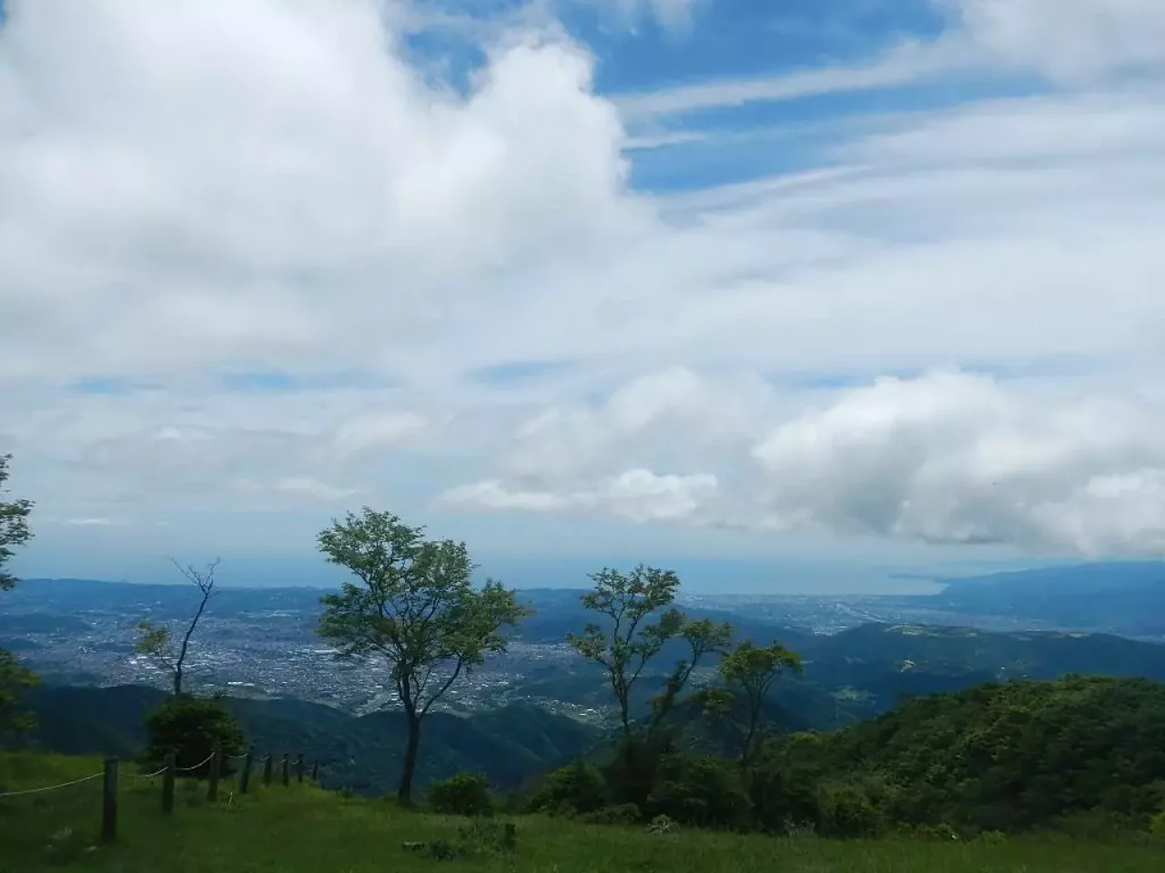 丹沢 鍋割山 山頂 南面