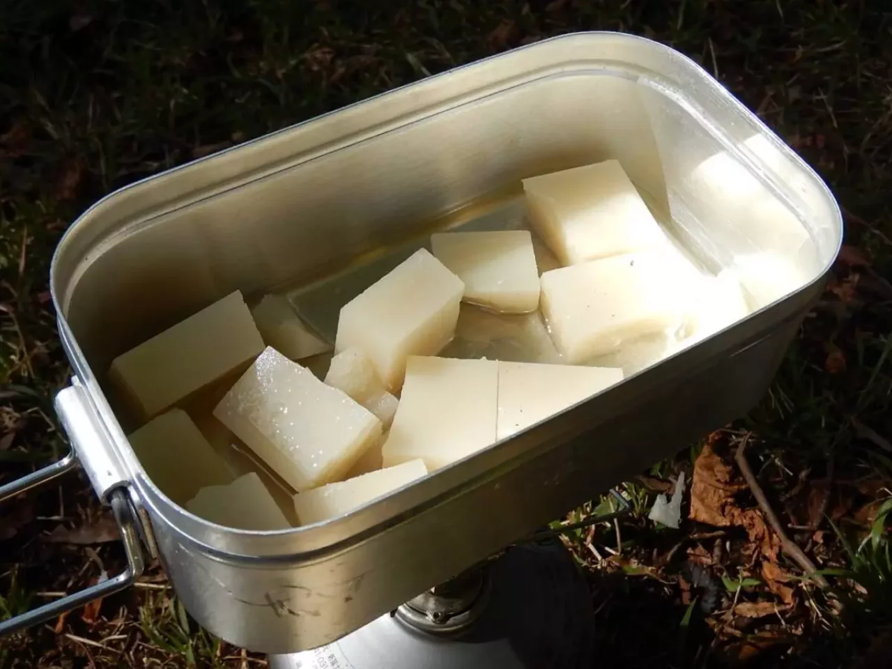 トランギア メスティン 餅グラタン 焼く