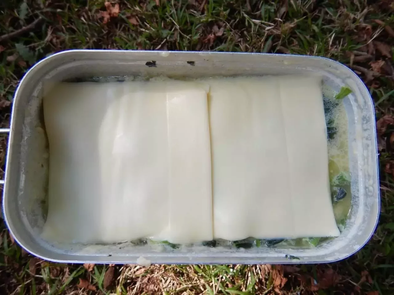 トランギア メスティン 餅グラタン 加熱