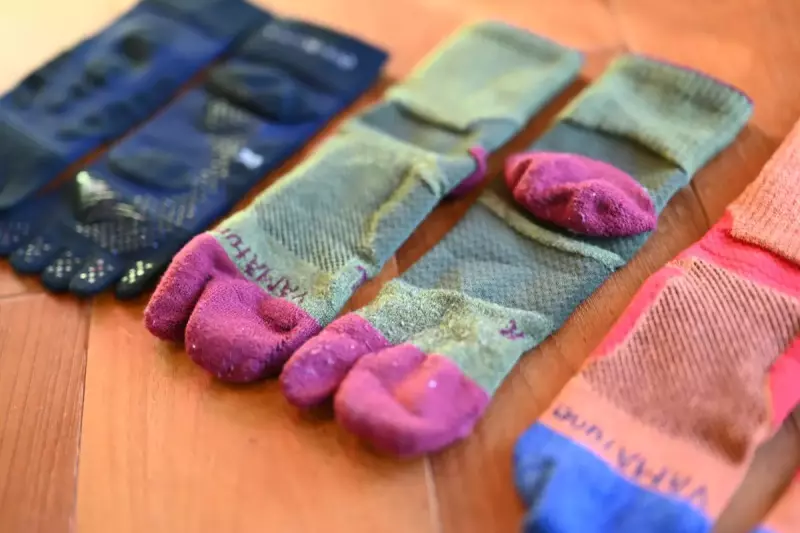 【レビュー】ヤマチューン アウトドアミディアム2toeクオーター-足袋のような形をしたアウトドアソックス