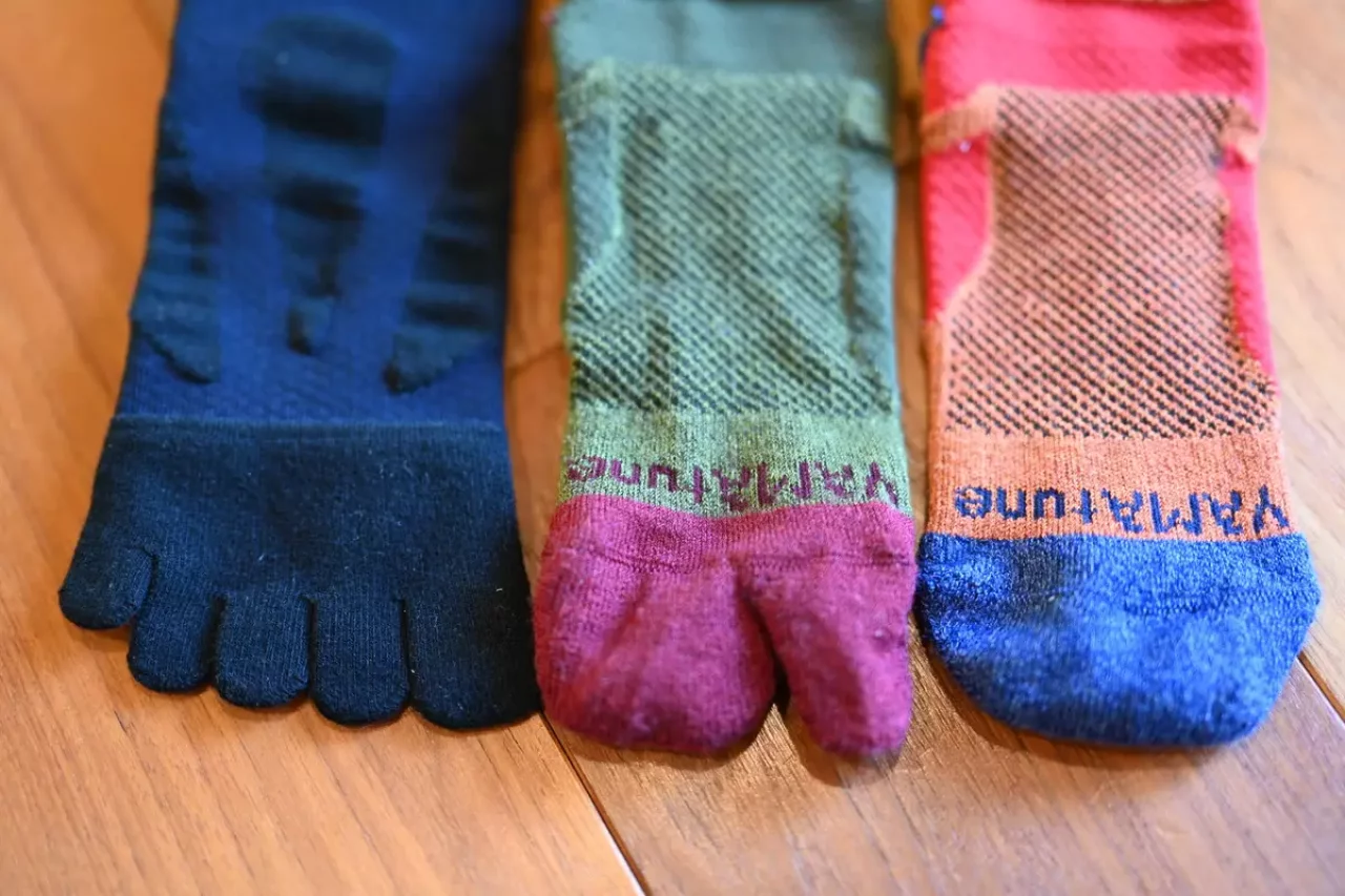 ヤマチューンのソックスは五本指、足袋形状、通常の形と様々な展開