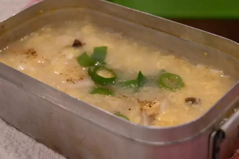 メスティン スープ レシピ 完成