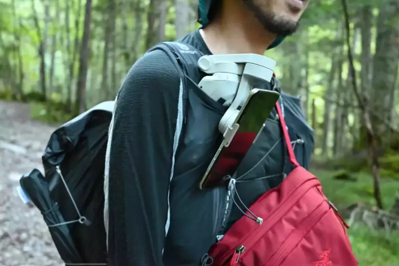 ジンバルを使って動画撮影を試みる