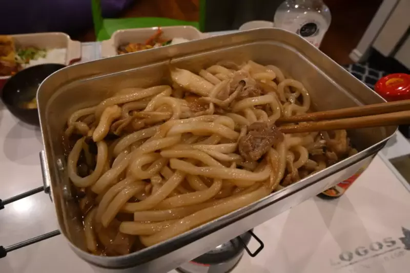 焼うどん メスティンレシピ