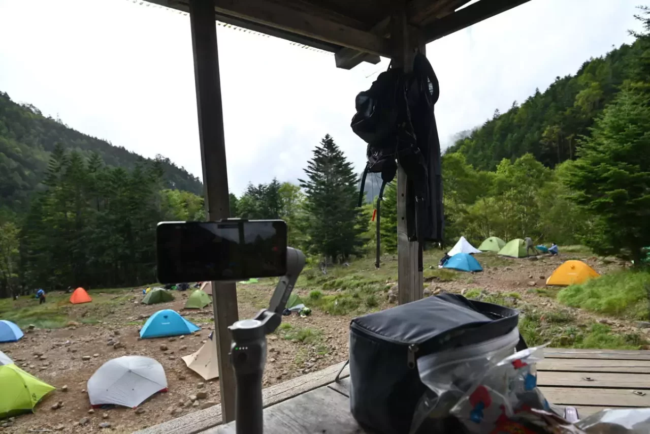 ジンバルを使って動画撮影を試みる